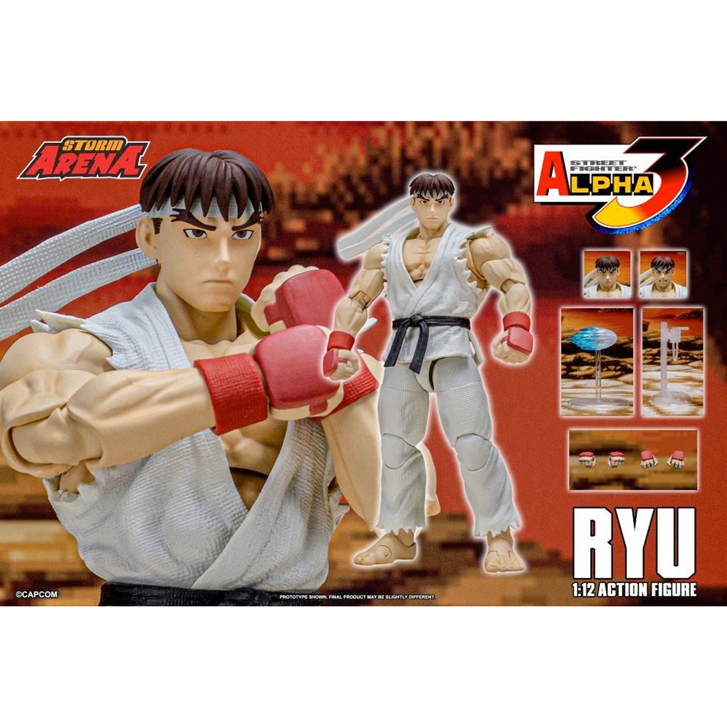 Street Fighter Alpha 3 Storm Arena Ryu LIQUIDACION