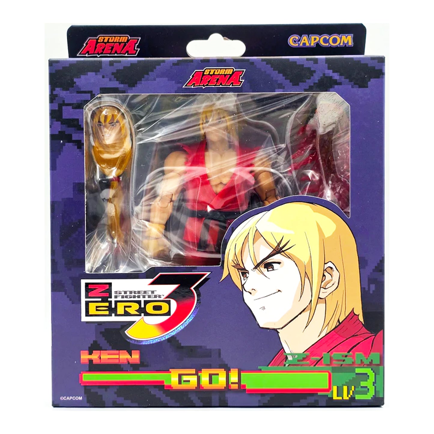 Street Fighter Alpha 3 Storm Arena Ken LIQUIDACION