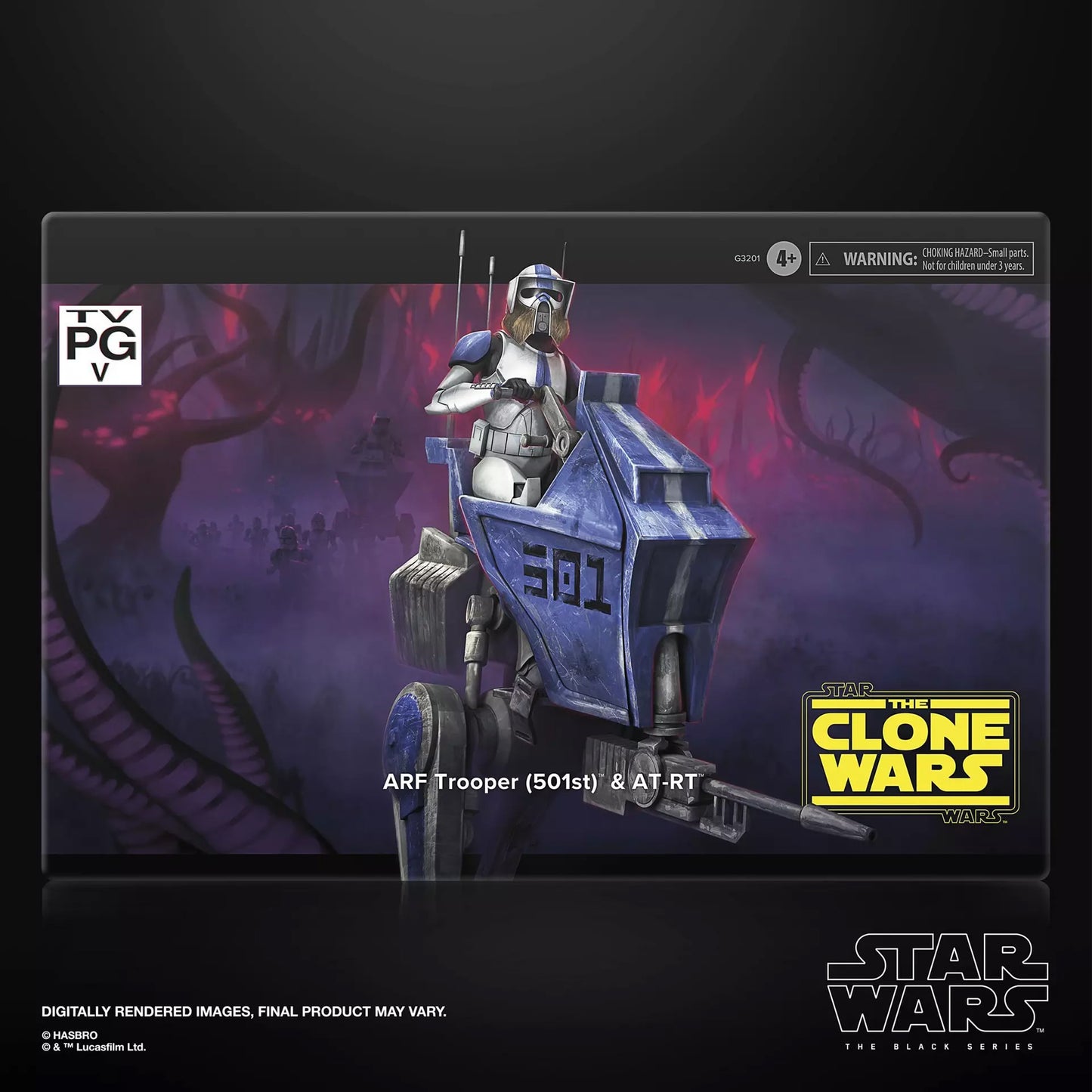 Star Wars The Black Series ARF Trooper (501st) & AT-RT SDCC26 EXCLUSIVA