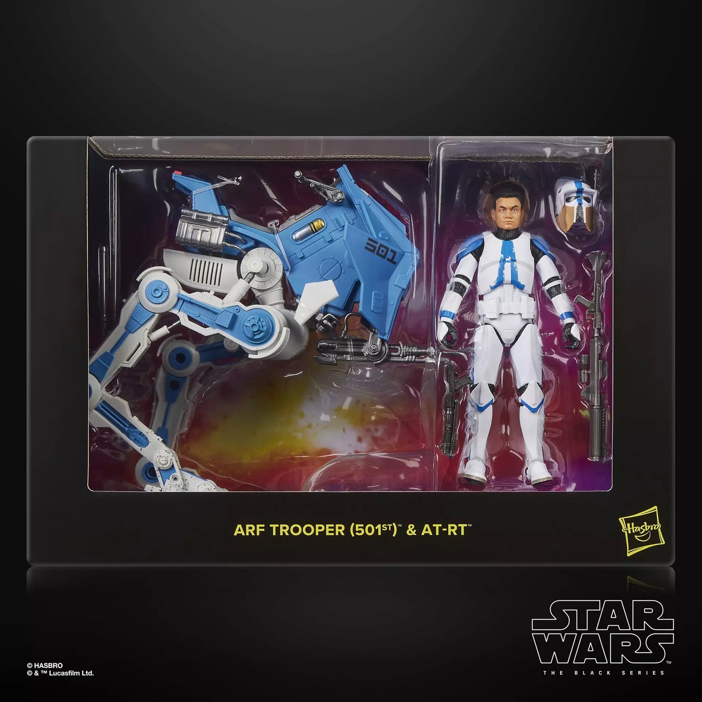 Star Wars The Black Series ARF Trooper (501st) & AT-RT SDCC26 EXCLUSIVA