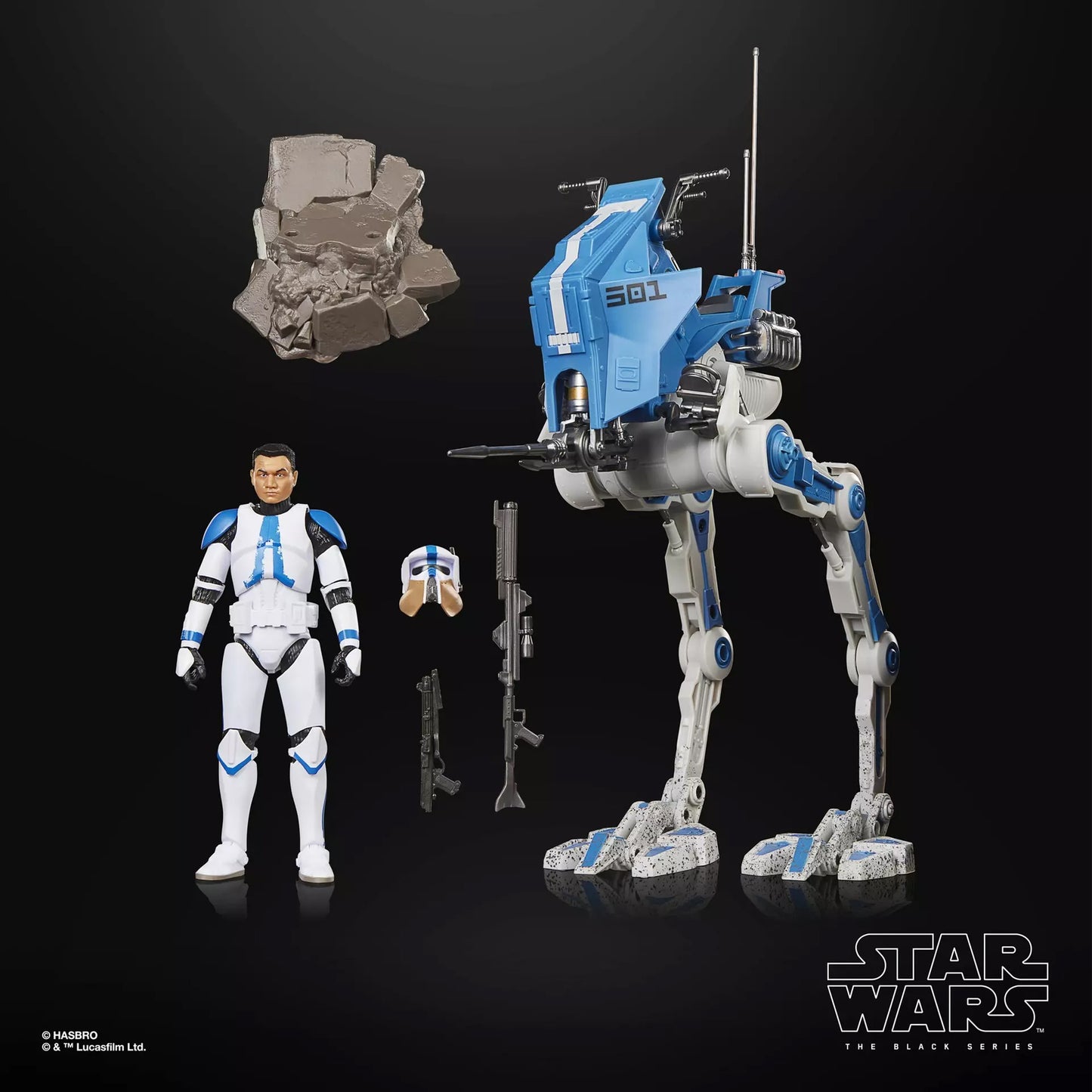 Star Wars The Black Series ARF Trooper (501st) & AT-RT SDCC26 EXCLUSIVA