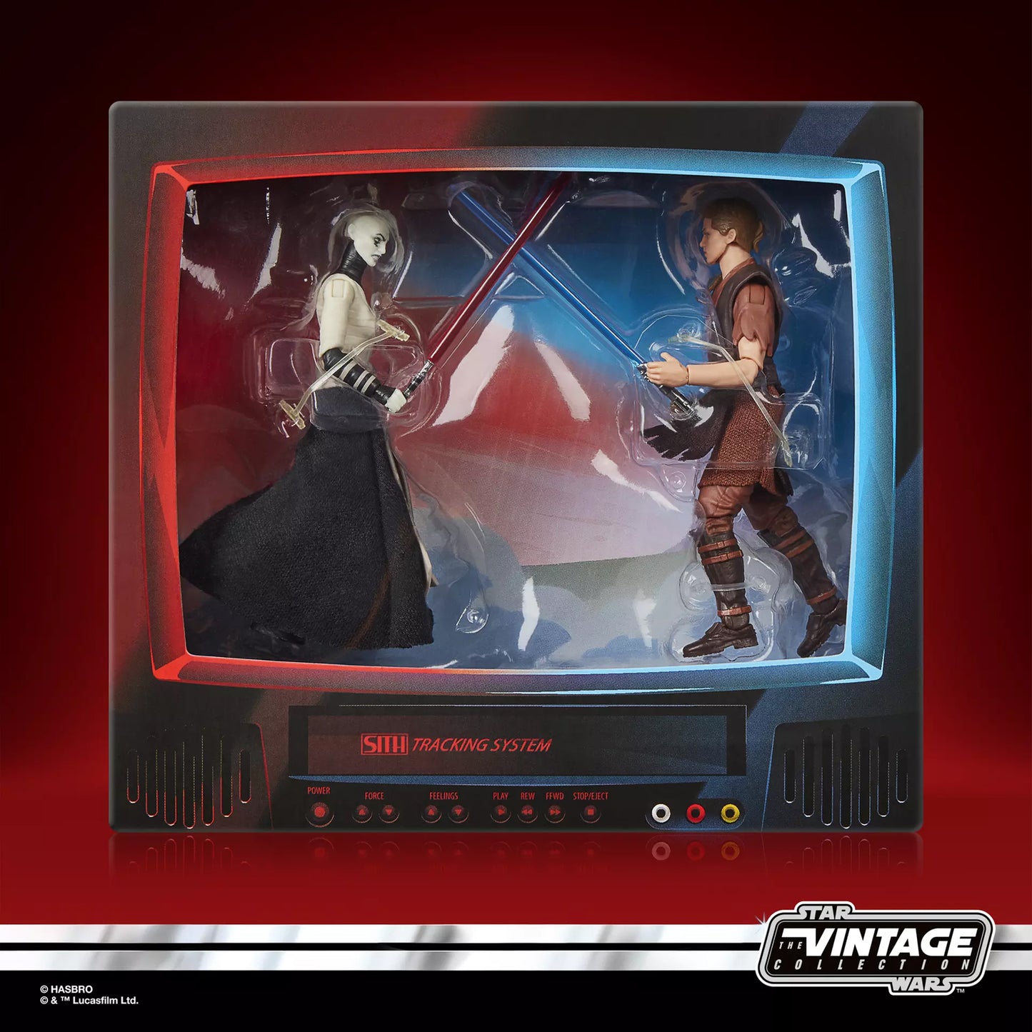 Star Wars The Vintage Collection Anakin Skywalker & Asajj Ventress SDCC26 EXCLUSIVA