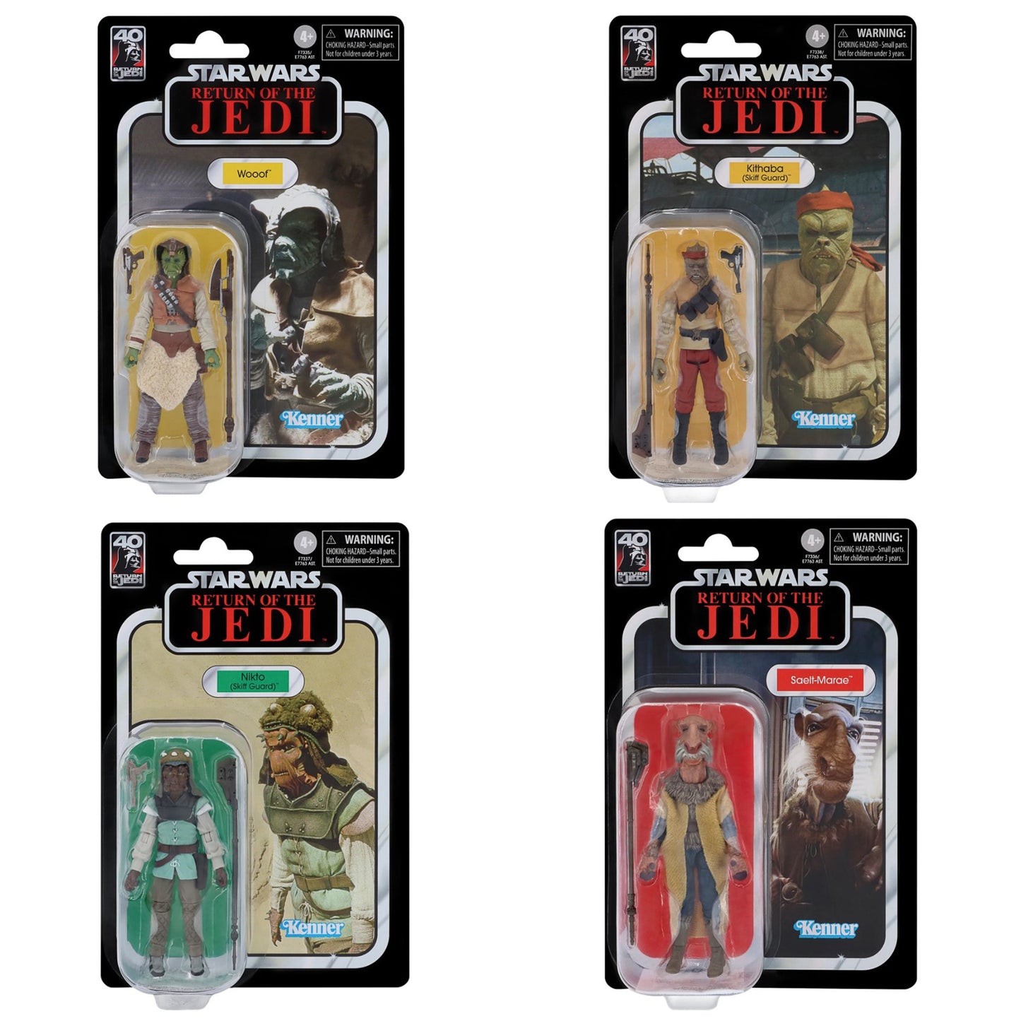 Star Wars The Vintage Collection Wave 14 (Wooof/Kithaba/Saelt/Nikto) 2do Pago