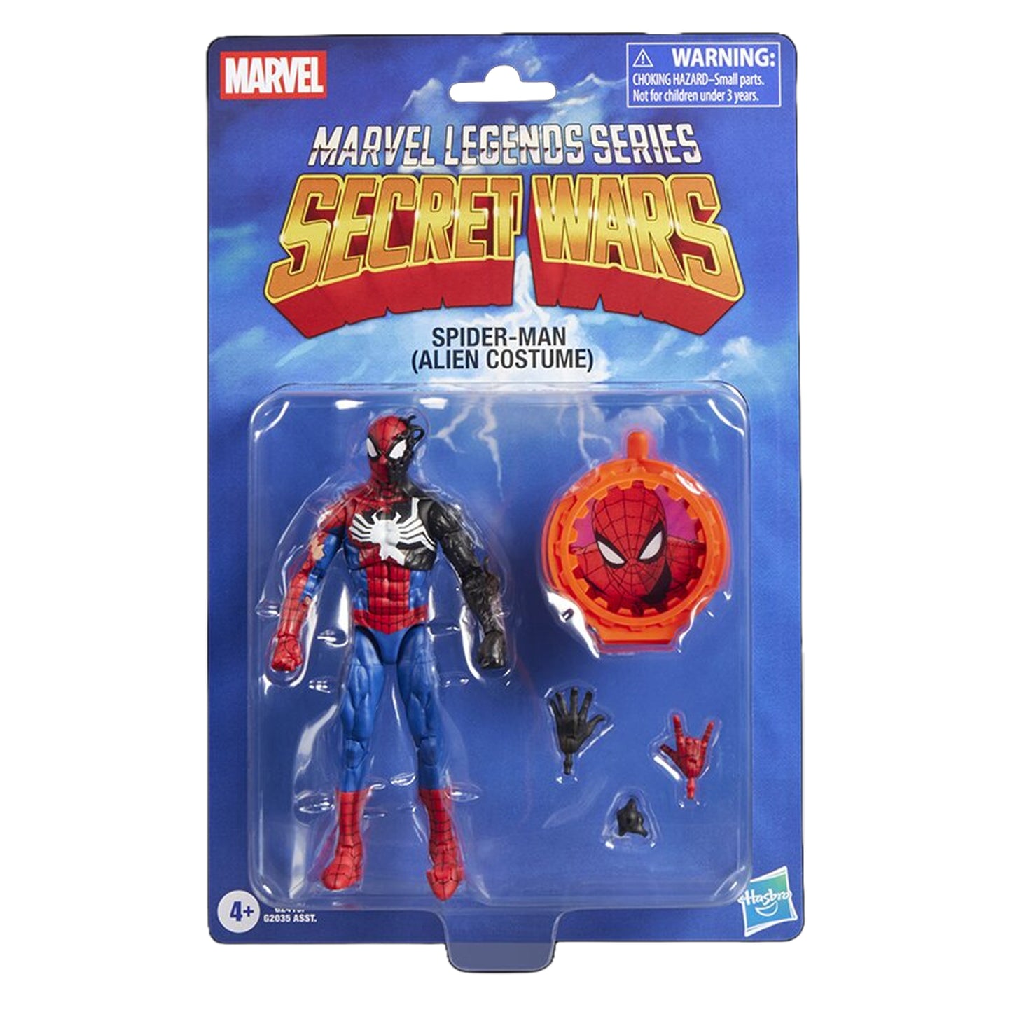 Marvel Legends Secret Wars Spider-Man (Alien Costume) LIQUIDACION