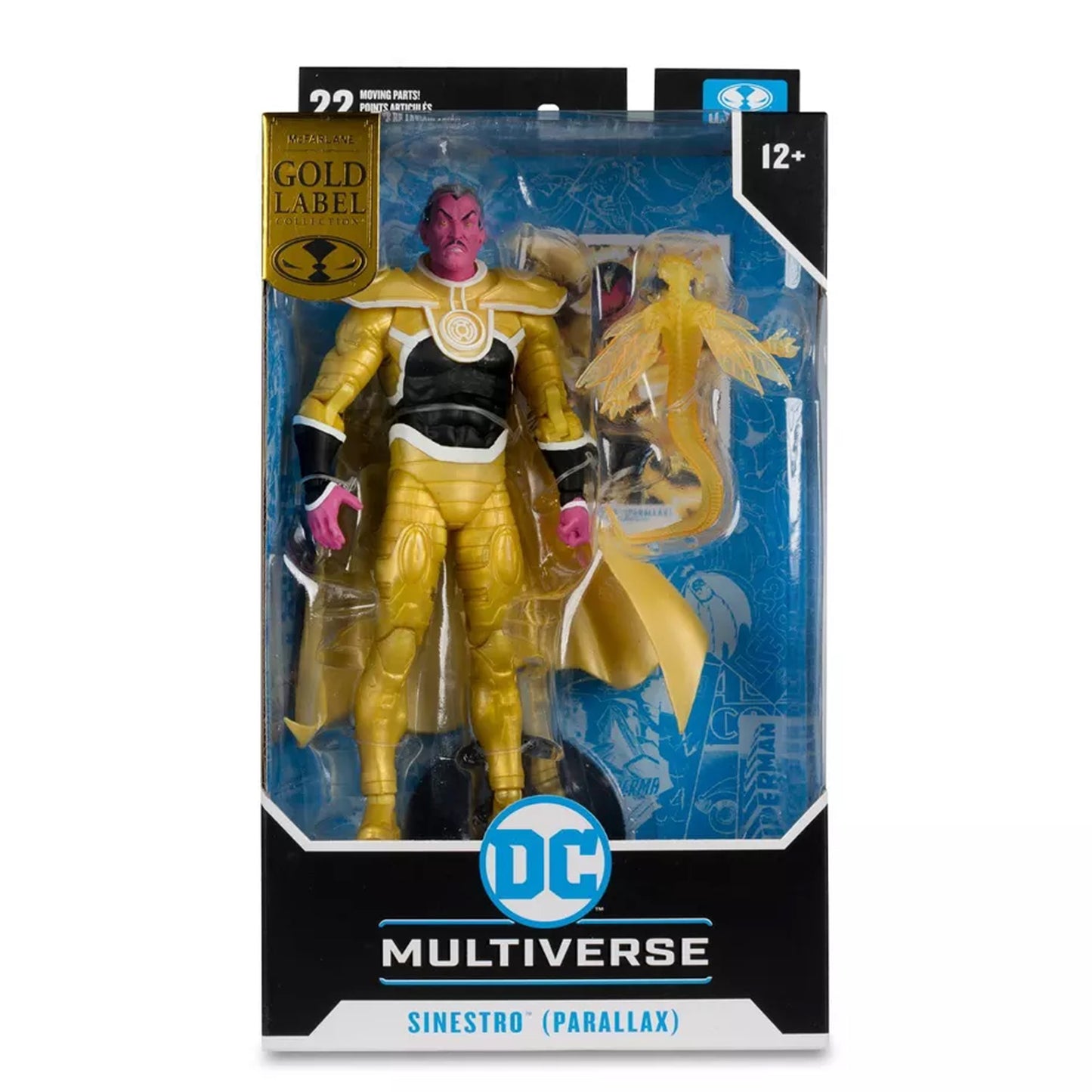 DC Multiverse Sinestro Parallax Gold Label 2do Pago