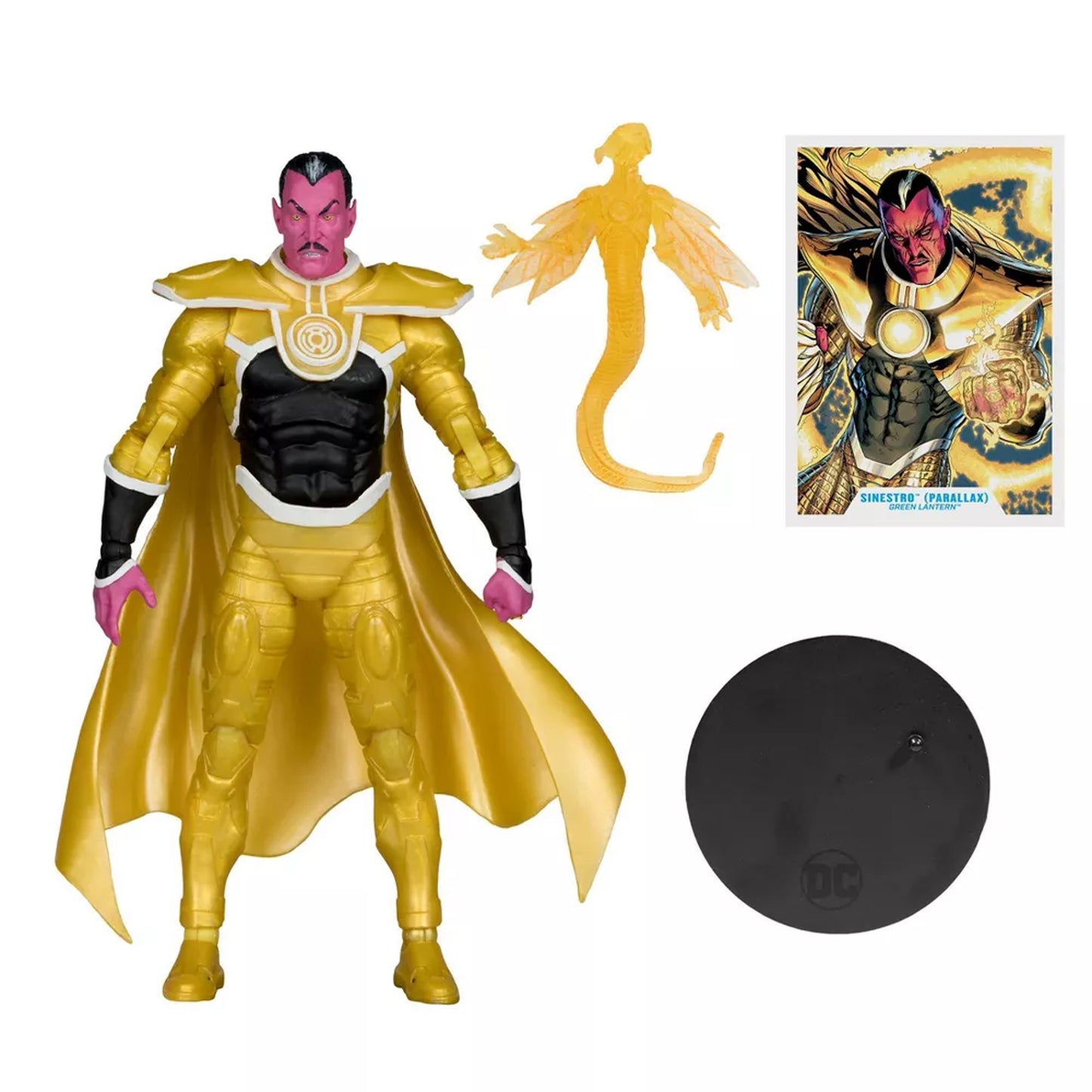 DC Multiverse Sinestro Parallax Gold Label 2do Pago