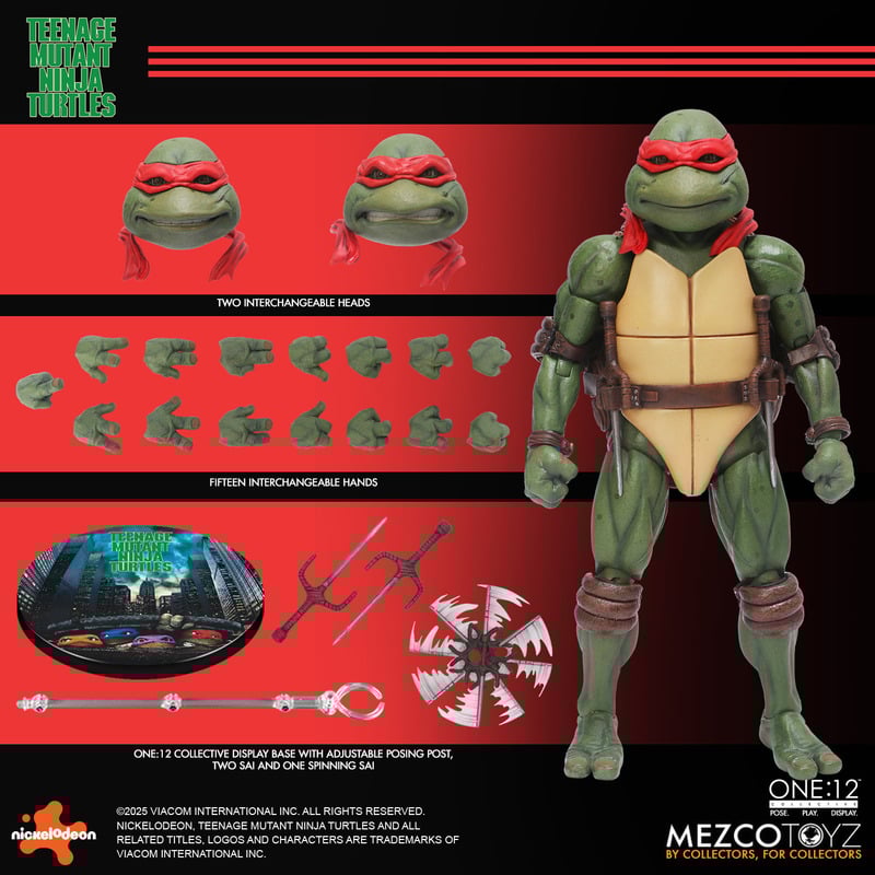 Mezco One:12 TMNT Movie (1990)