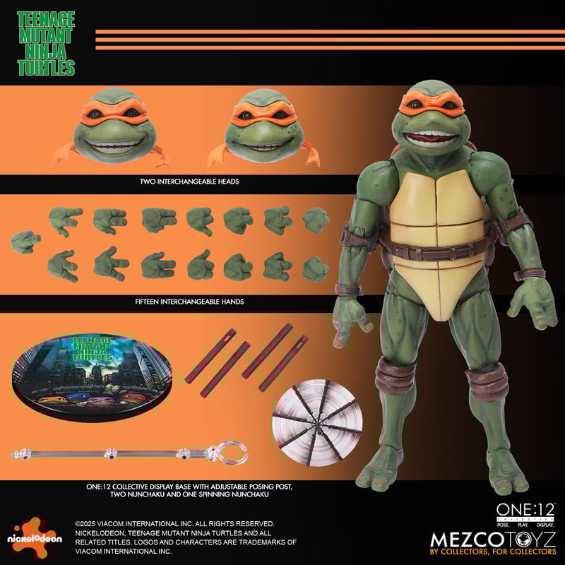 Mezco One:12 TMNT Movie (1990)
