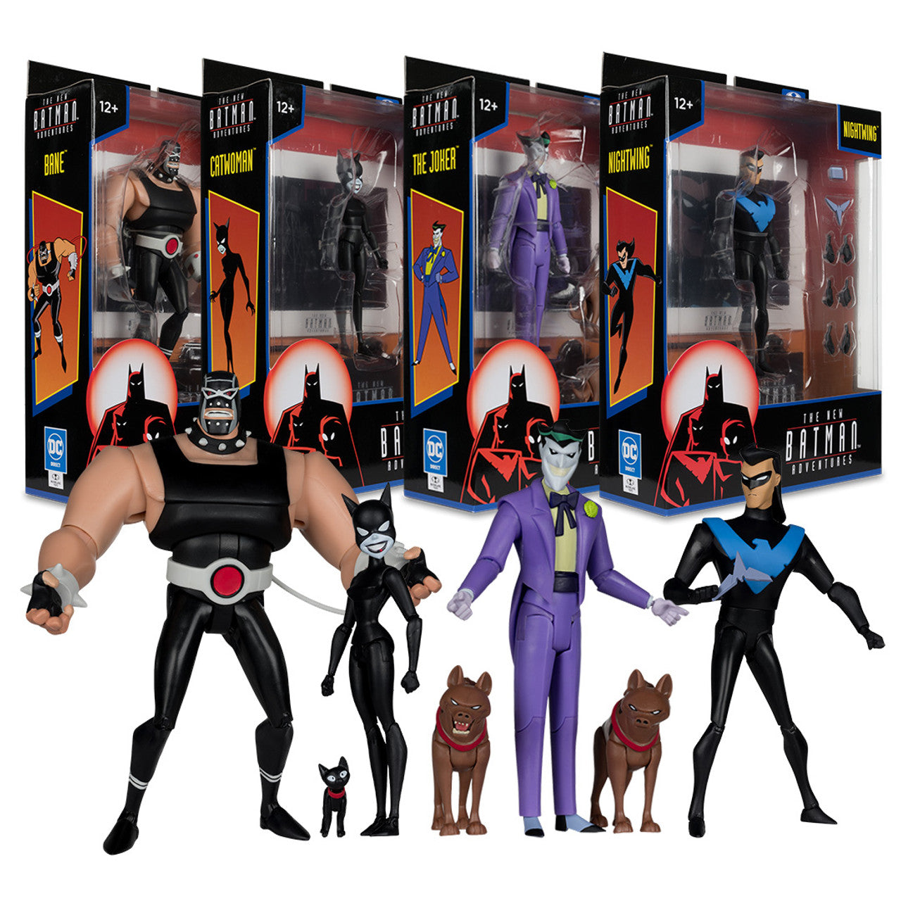 McFarlane Toys - The New Batman Adventures Wave 2 (Nightwing/Catwoman/Joker/Bane) 2do Pago