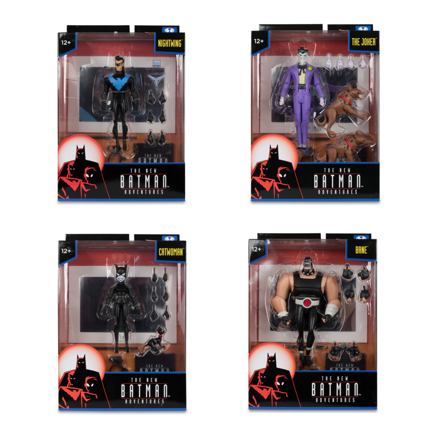 McFarlane Toys - The New Batman Adventures Wave 2 (Nightwing/Catwoman/Joker/Bane) 2do Pago