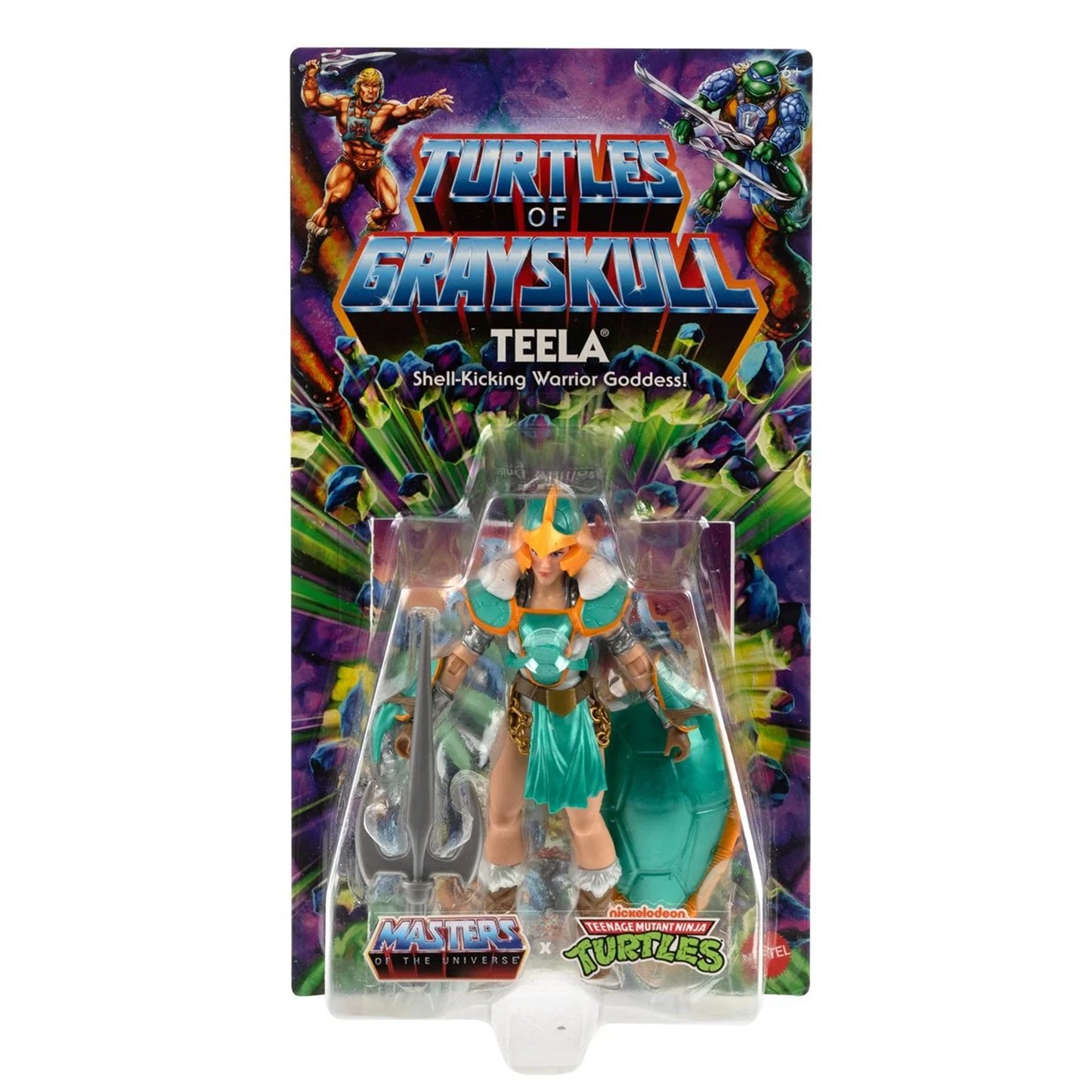 Masters of the Universe Origins Turtles of Grayskull Figure Wave 3 (Michelangelo/Skeletor/Teela/Casey Jones) 2do Pago