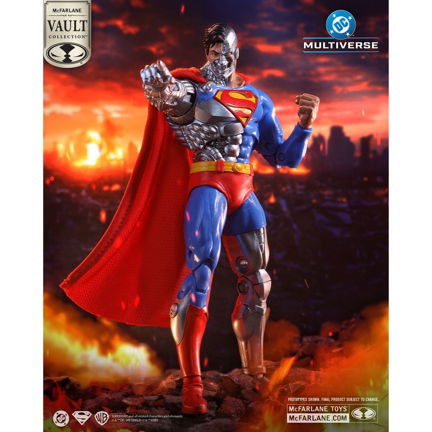 DC Multiverse Vault Collection Cyborg Superman