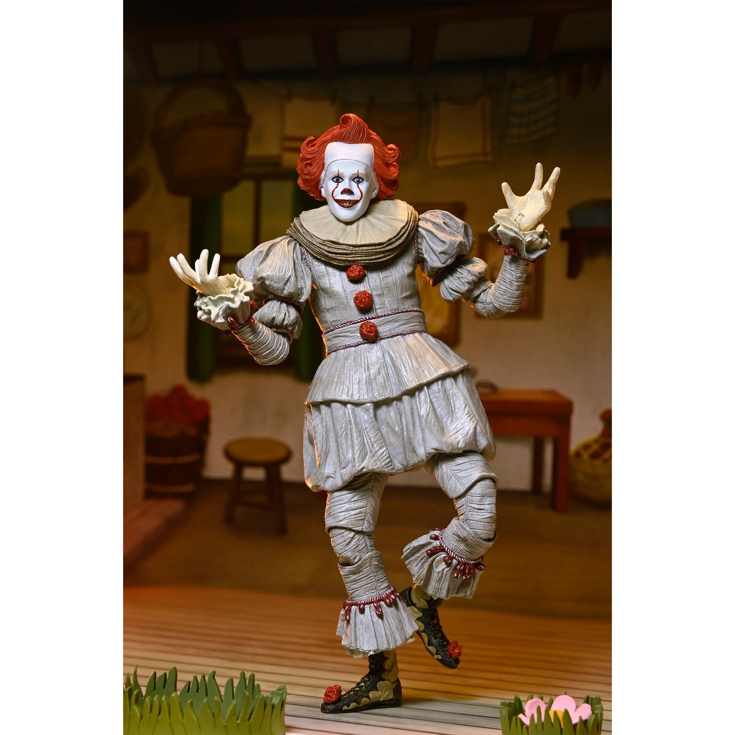NECA Ultimate IT: Welcome to Derry Bob Gray As Pennywise LIQUIDACION