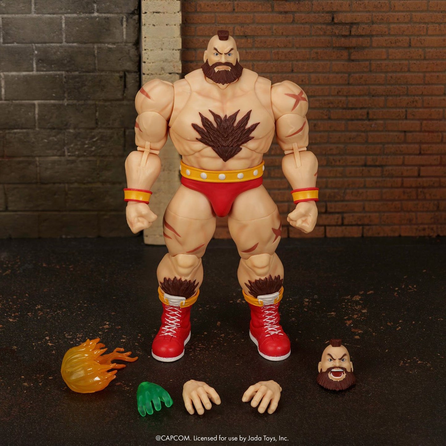 Jada Toys Street Fighter II Zangief Deluxe