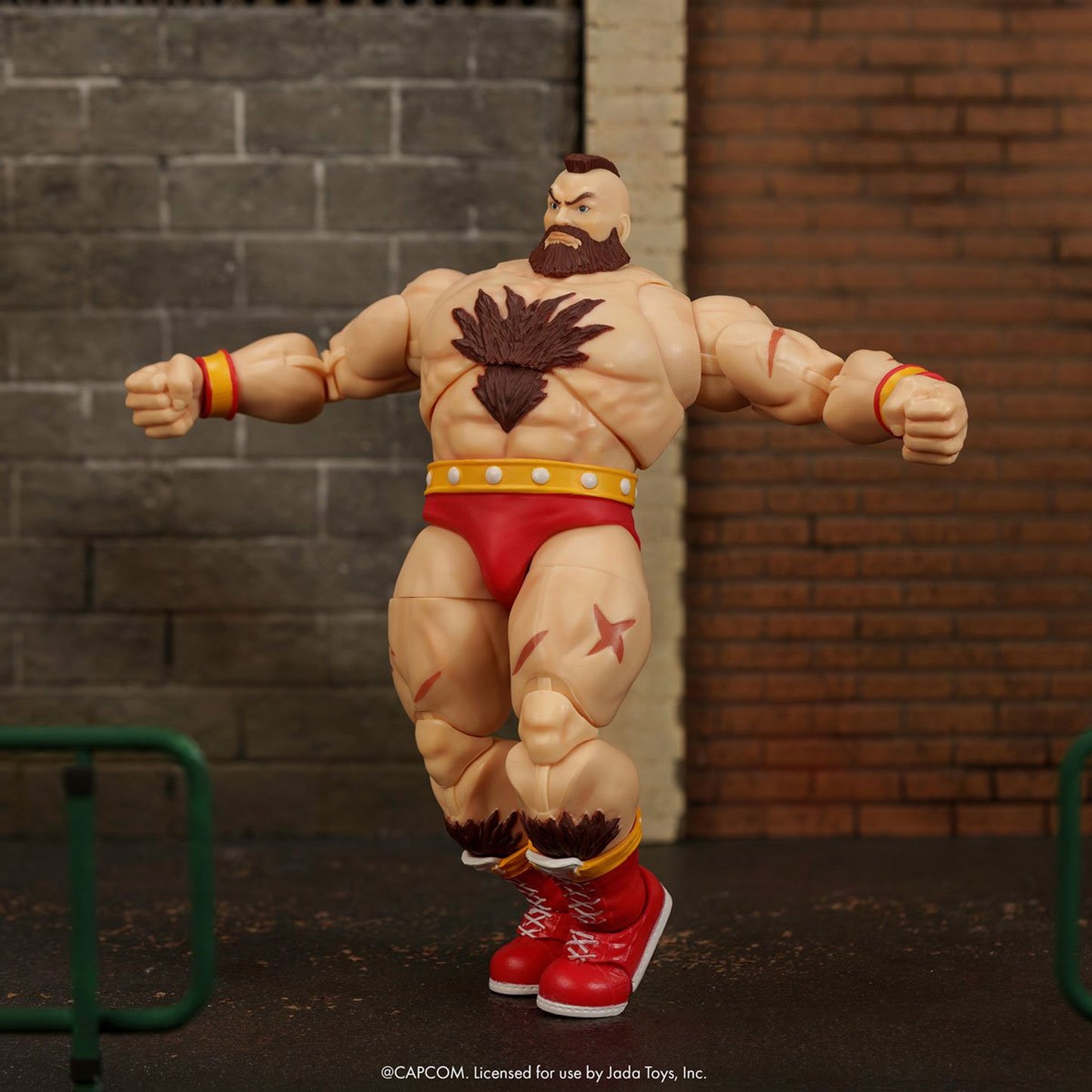 Jada Toys Street Fighter II Zangief Deluxe