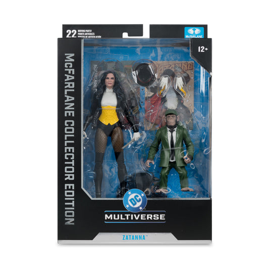 DC Multiverse Collector Edition Zatanna w Detective Chimp