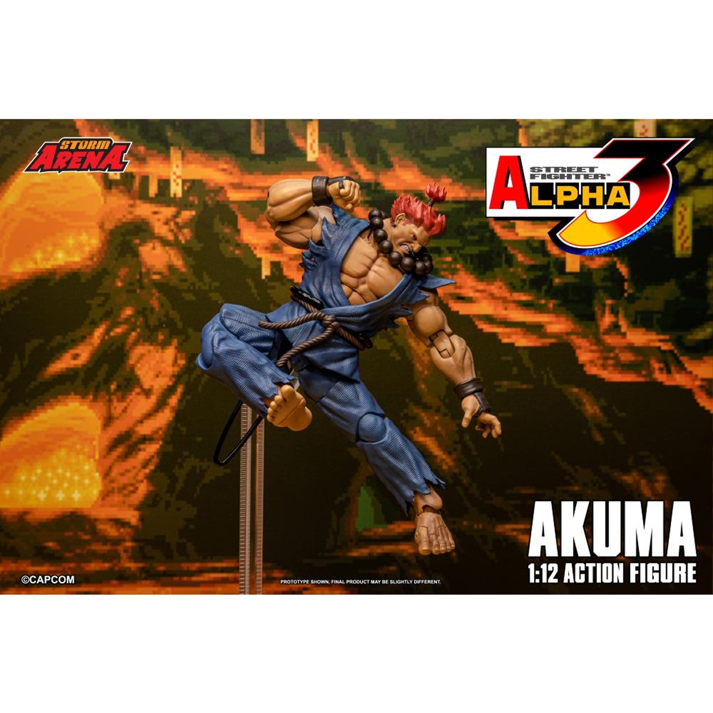 Street Fighter Alpha 3 Storm Arena Akuma